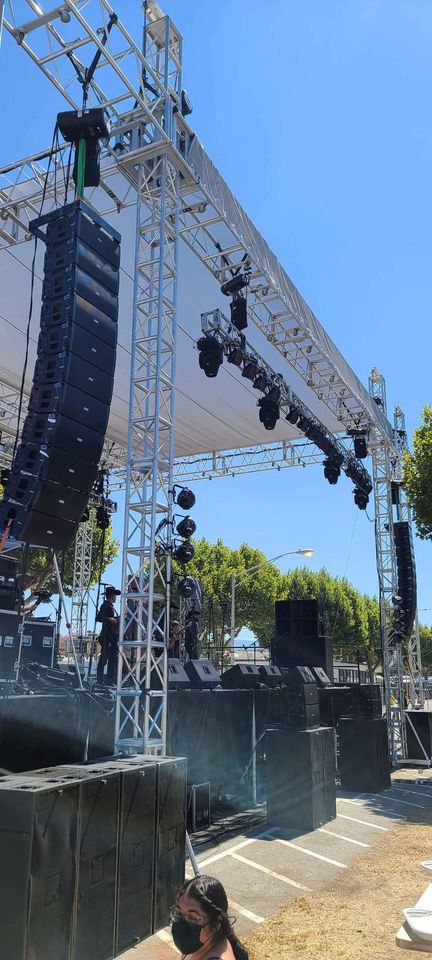 Sound, Lighting and Stage production by 22nd Avenue Entertainment Logistics