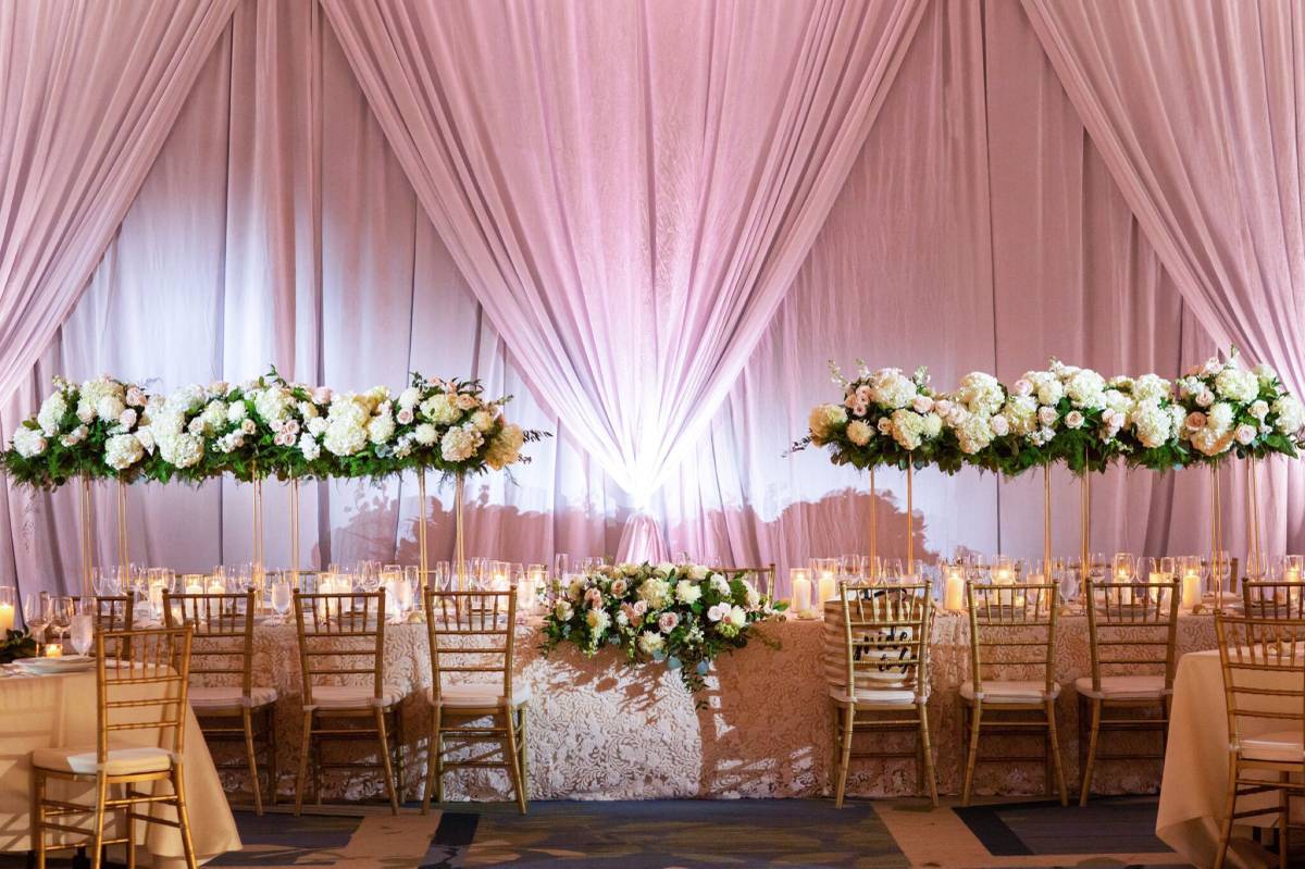 Wedding Lighting and Decor by 22nd Avenue Entertainment Logistics