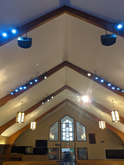 lighting and audio consultation for churches