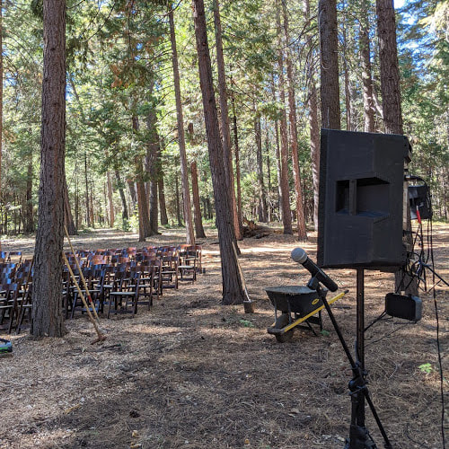 remote location portable sound for wedding and events