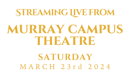 Streaming Live From Weber State University  Saturday March 26th at 6:00PM MDT